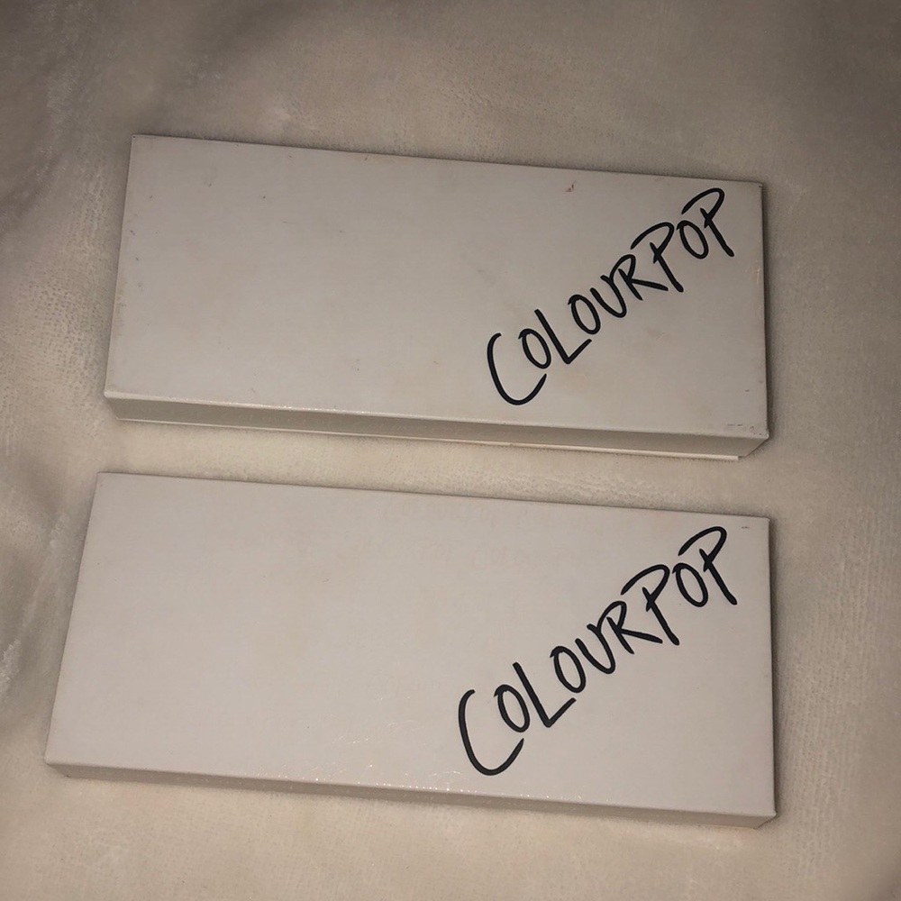 Two colorpop palletes